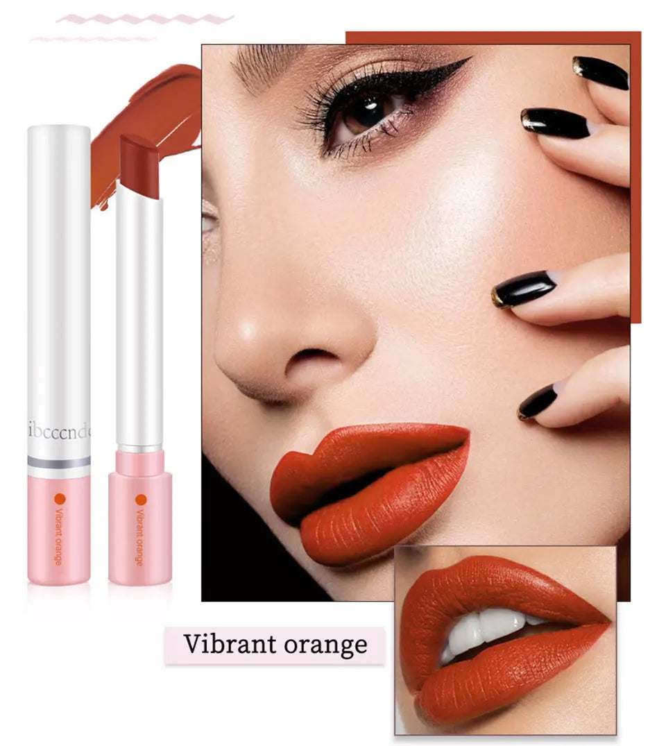 Set de 4 Labiales Mate Larga Duración – Resistente al Agua