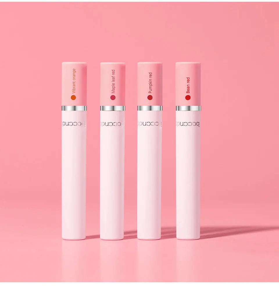 Set de 4 Labiales Mate Larga Duración – Resistente al Agua