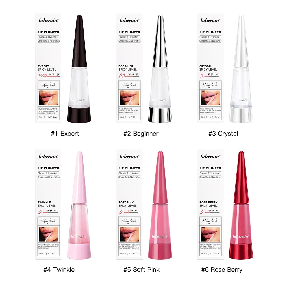 Lakerain Lip Plumper – Gloss Voluminizador de Labios con Hidratación Profunda