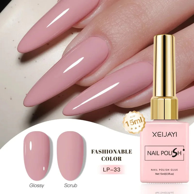 Esmalte Gel Semipermanente Multicolor – Efecto Hielo/Transparente.
