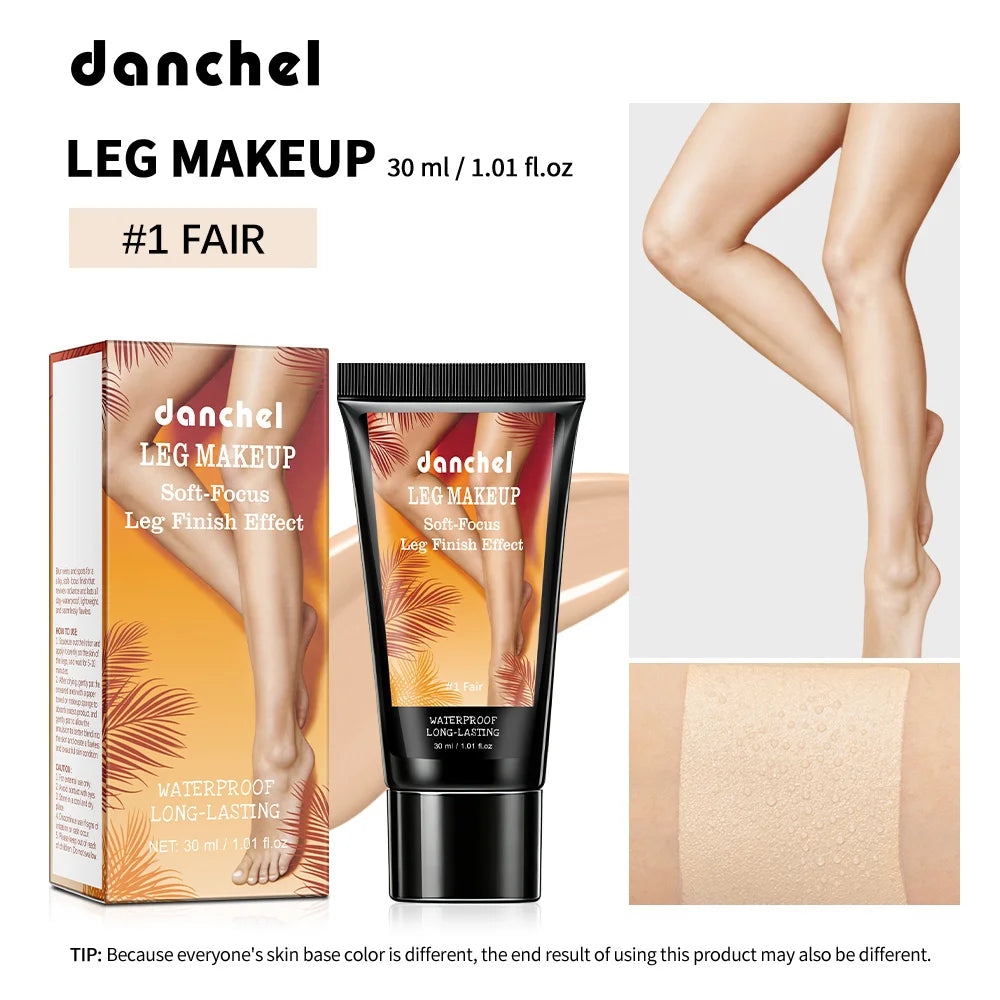 Maquillaje Corporal para Piernas – Cobertura Waterproof Larga Duración