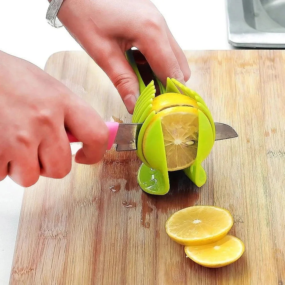 Cortador Multiusos de Acero Inoxidable para Frutas y Verduras