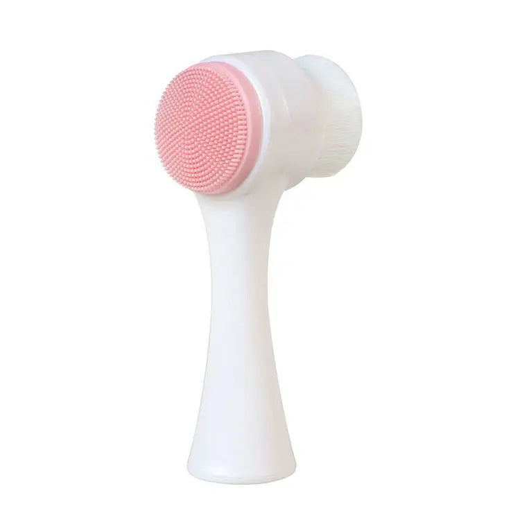 Cepillo Facial 3D de Silicona – Limpieza Profunda y Exfoliación Suave