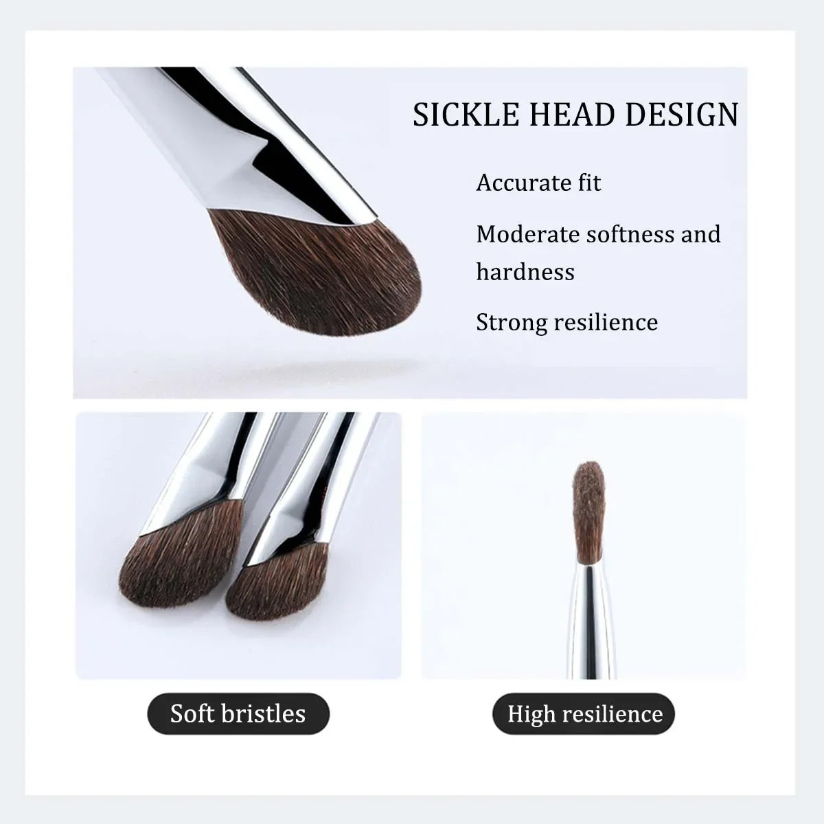 Brocha 3D para Sombra de Nariz y Contorno Facial