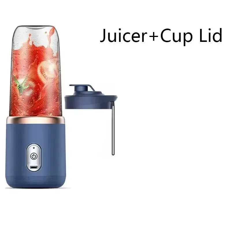 Licuadora Portátil USB 400ml — Mini Mezcladora Recargable para Smoothies