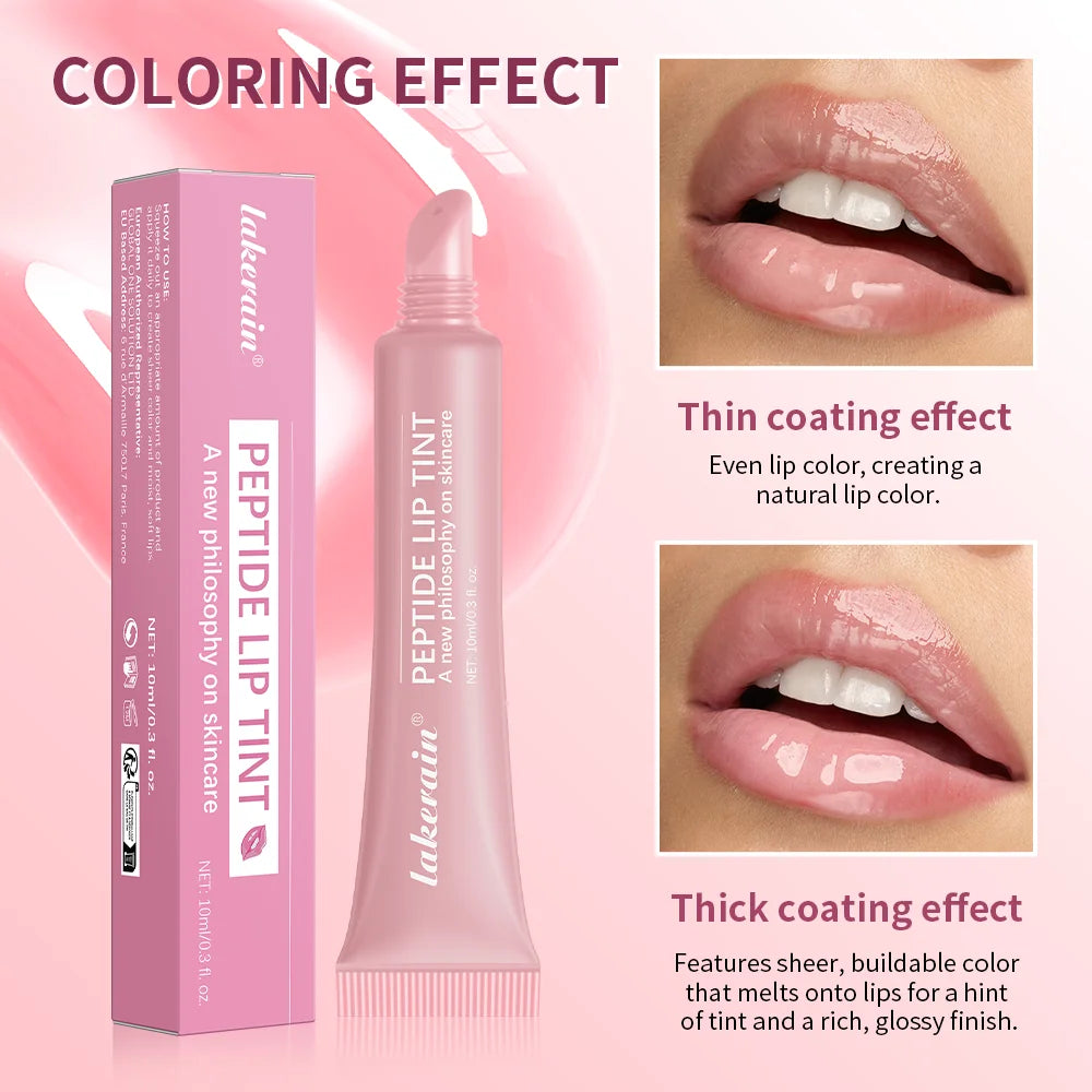 Lip Gloss Efecto Espejo Hidratante – Brillo Labial con Colágeno.