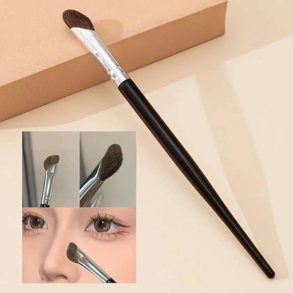 Brocha 3D para Sombra de Nariz y Contorno Facial