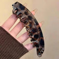 Broches Clip Grande para Cabello – Diseño Animal Print