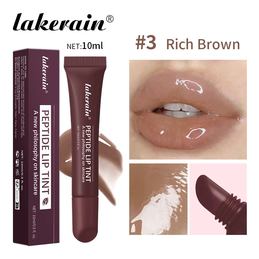 Lip Gloss Efecto Espejo Hidratante – Brillo Labial con Colágeno.