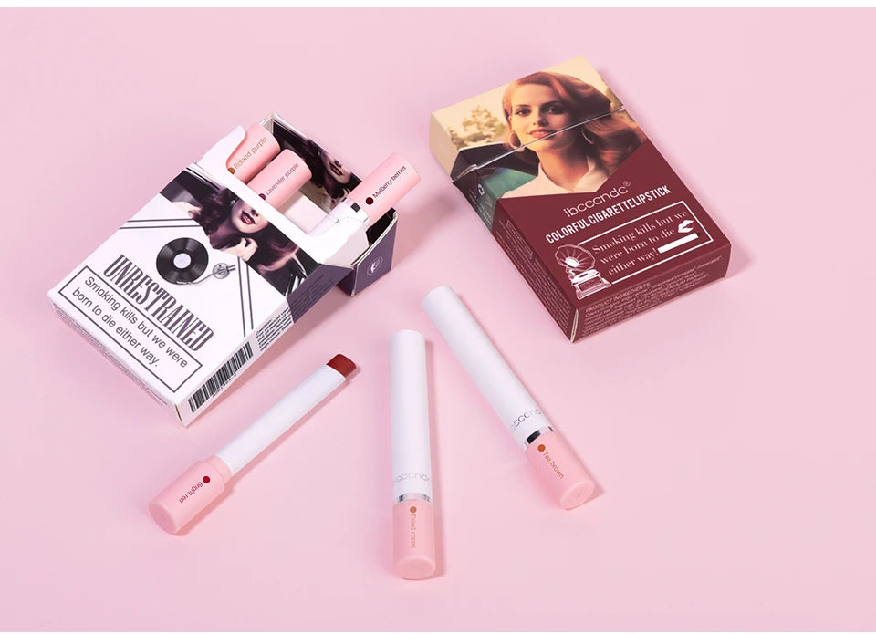Set de 4 Labiales Mate Larga Duración – Resistente al Agua