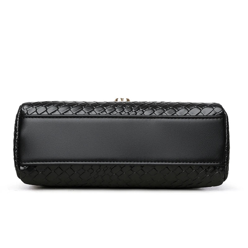 Bolso Retro Solapa Tejido