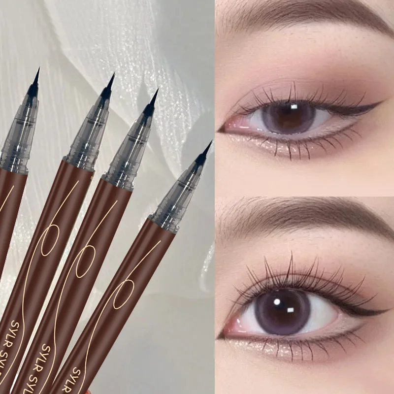 Delineador de Cejas Ultra-Fino Doble Uso – Efecto Microblading, Resistente al Agua