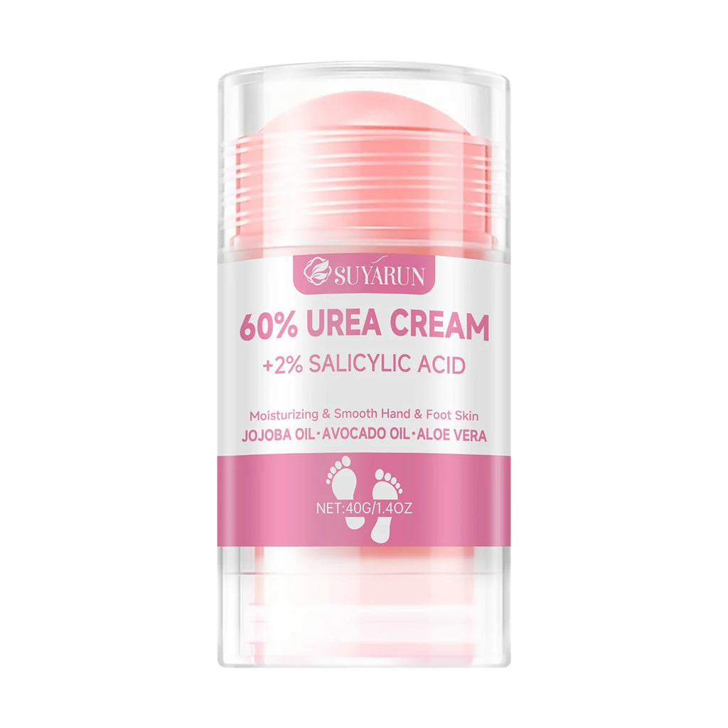 Barra Exfoliante para Pies con Urea 60% – Repara Talones Agrietados, Hidratación Profunda