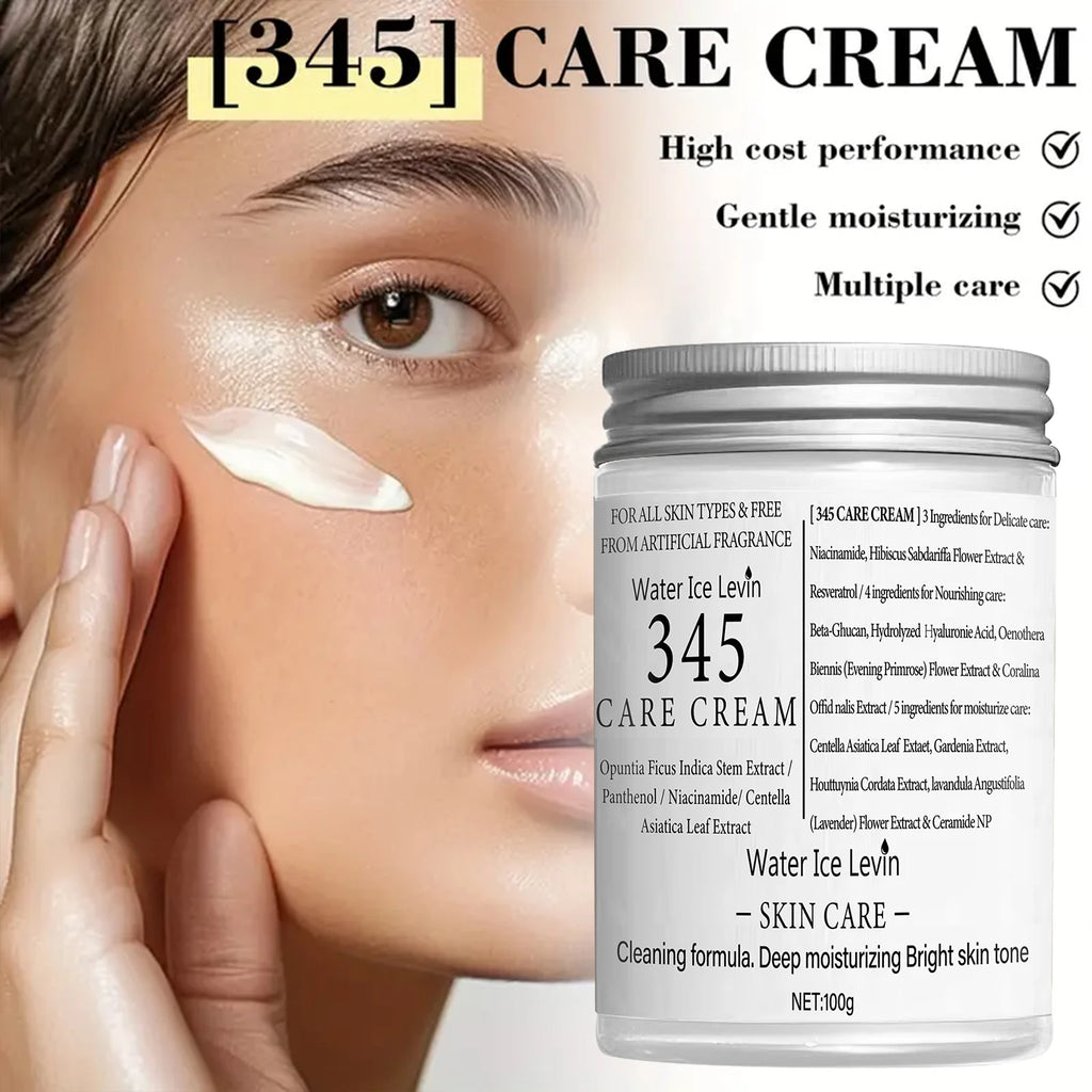 "Crema Calmante 345 – Hidratación Profunda con Niacinamida"