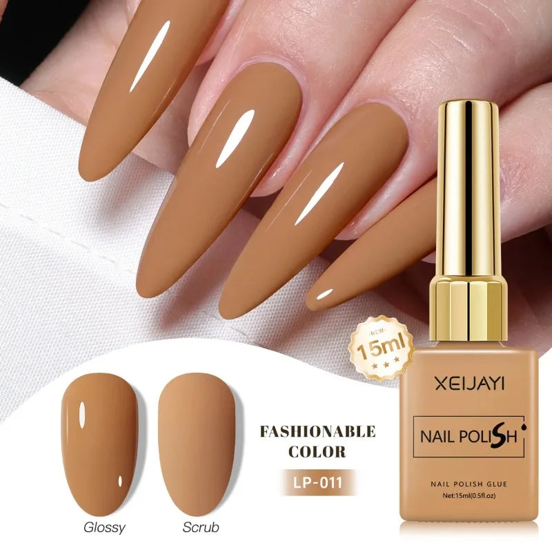 Esmalte Gel Semipermanente Multicolor – Efecto Hielo/Transparente.