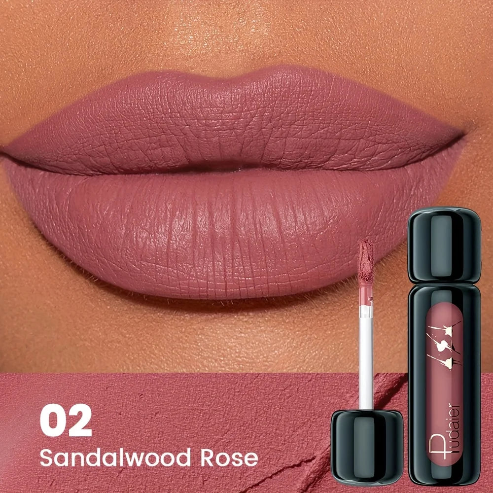 Labial Líquido Mate Velvet – Larga Duración, Alta Pigmentación