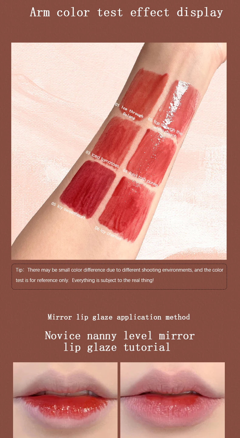 Lip Gloss Efecto Espejo Water Glass