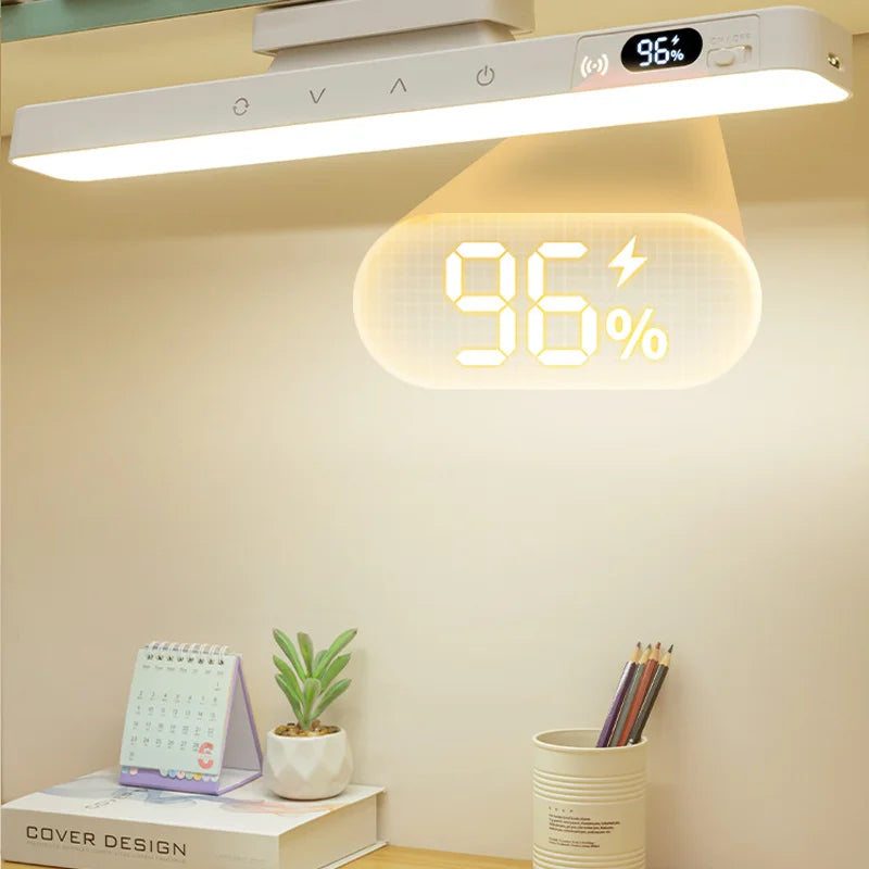 Lámpara Táctil Magnética Recargable — Luz Nocturna para Escritorio y Buró