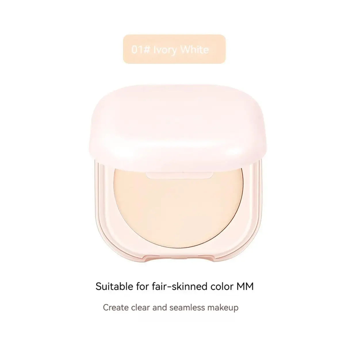 Polvo Compacto Setting Powder con Espejo – Control de Grasa y Piel Luminosa