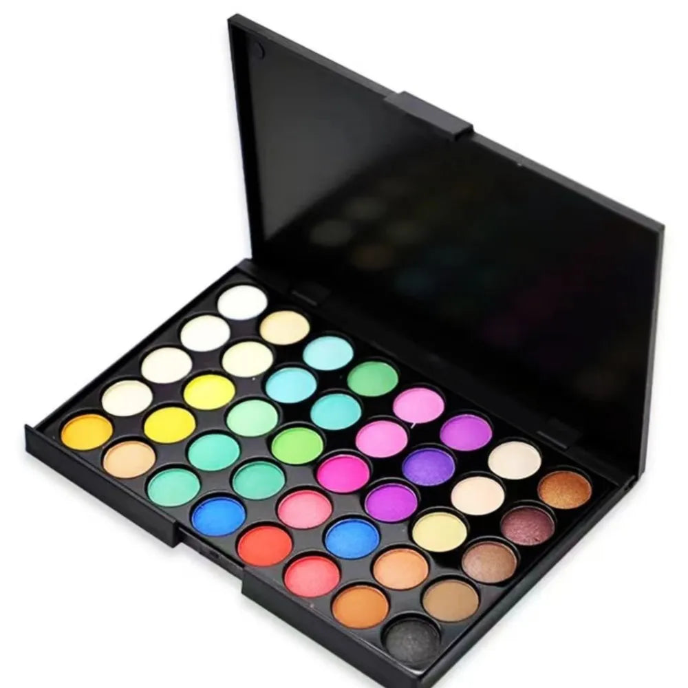 Paleta de Pigmentos 40 Colores – Efecto Degradado para Uñas