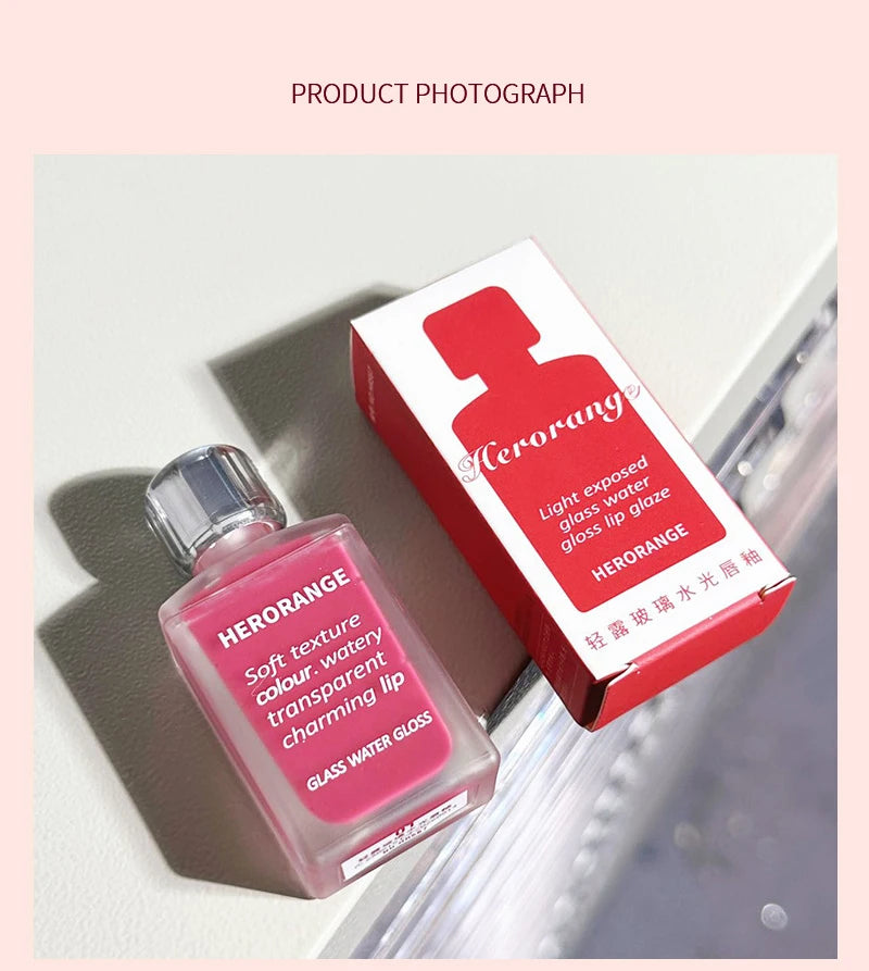 Lip Lacquer Efecto Cristal HERORANGE.
