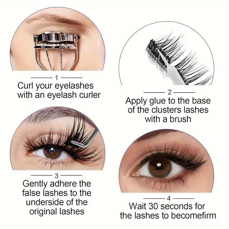 Pegamento para Pestañas Postizas 7G – Larga Duración, Resistente al Agua, Aplicador Incluido