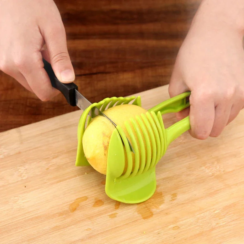 Cortador Multiusos de Acero Inoxidable para Frutas y Verduras