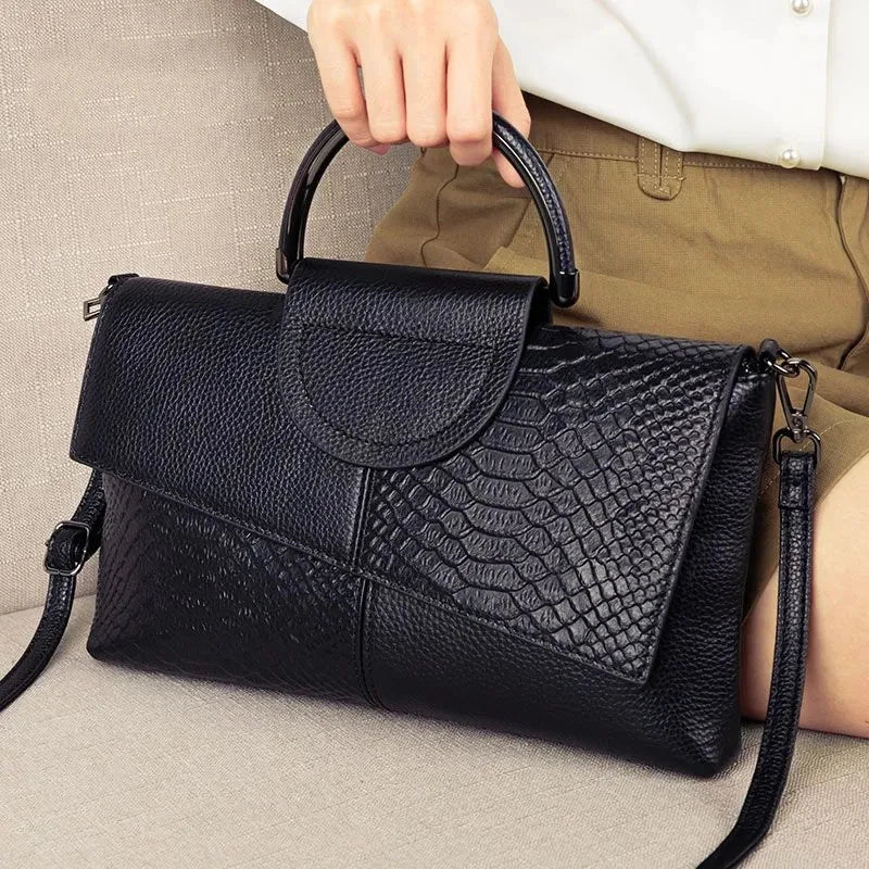Bolso Ejecutivo Croco Elegante
