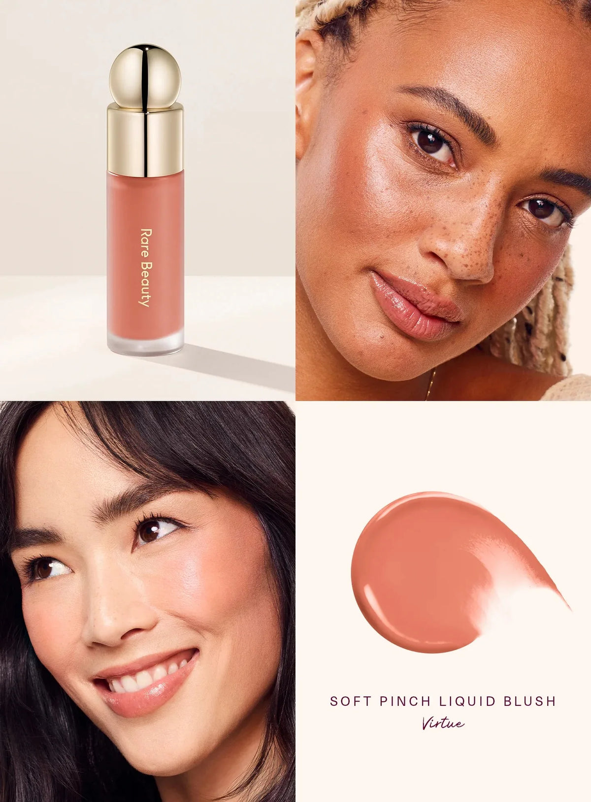 Rare Beauty Soft Pinch Tinted Lip Oil – Aceite Labial con Color, Efecto Brillante