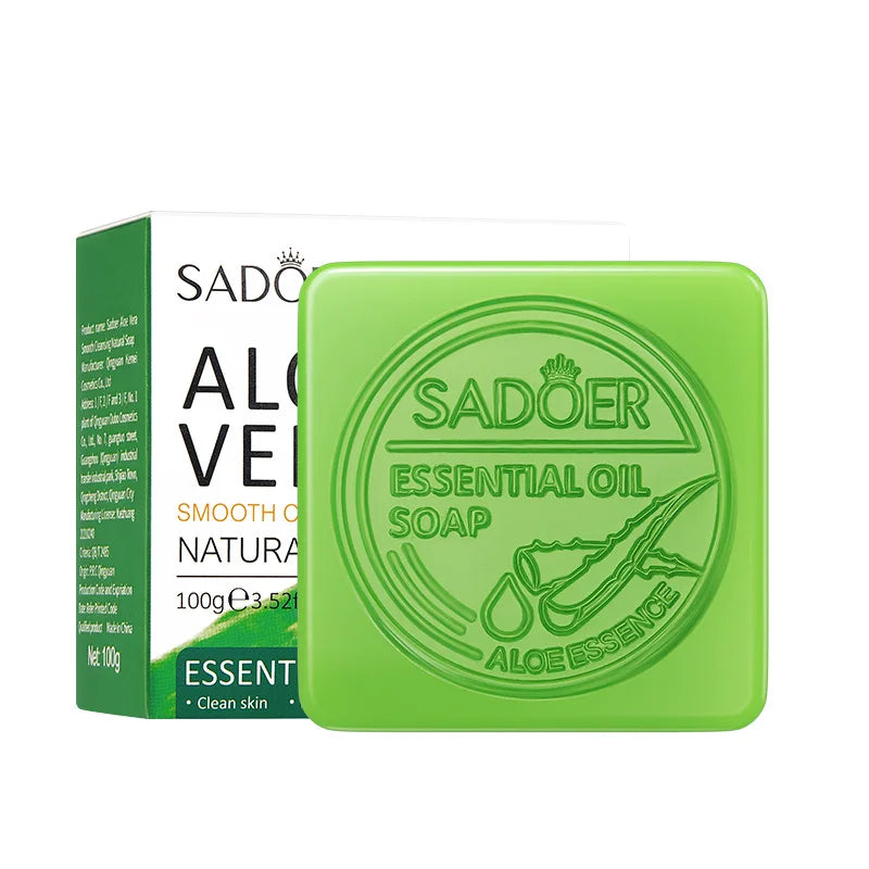 Jabón Natural de Aloe Vera – Piel Suave e Hidratada al Instante