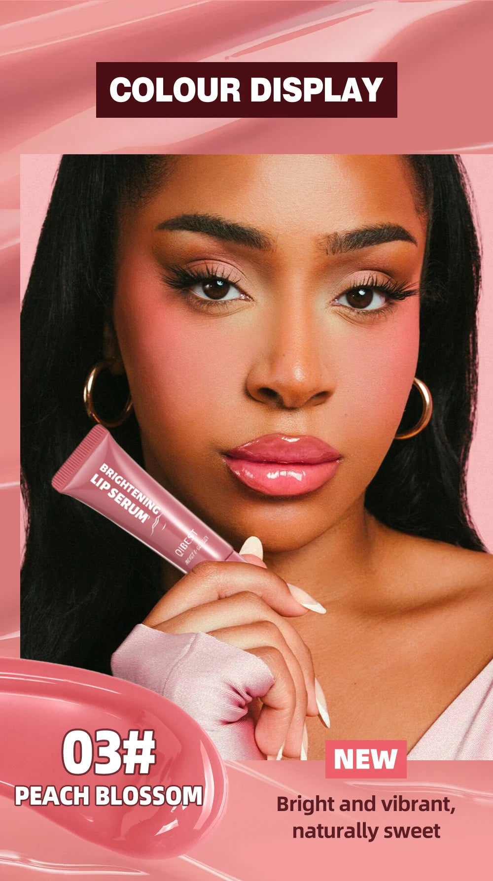 Lipgloss Efecto Espejo QIBEST