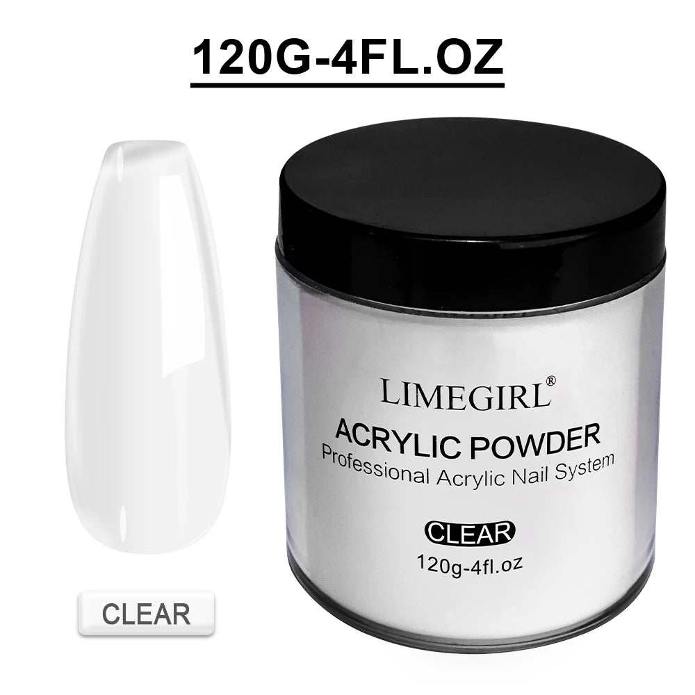 Polvo Acrílico 3 Colores – Kit para Extensión de Uñas