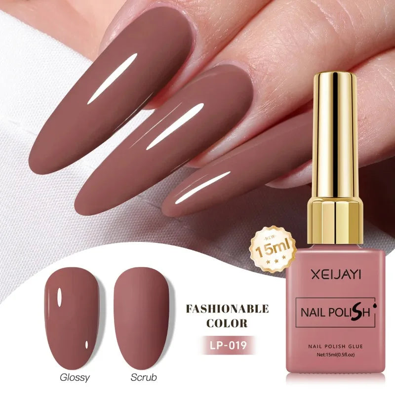 Esmalte Gel Semipermanente Multicolor – Efecto Hielo/Transparente.