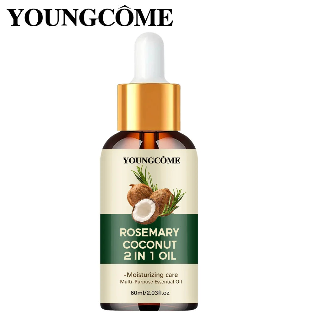 Aceite de Romero y Coco 2 en 1 para Cabello