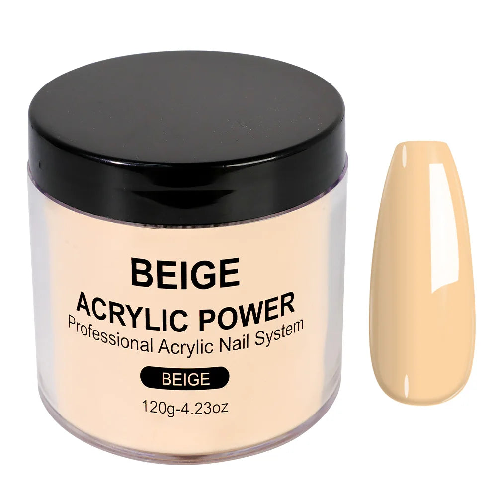 Polvo Acrílico 3 Colores – Kit para Extensión de Uñas
