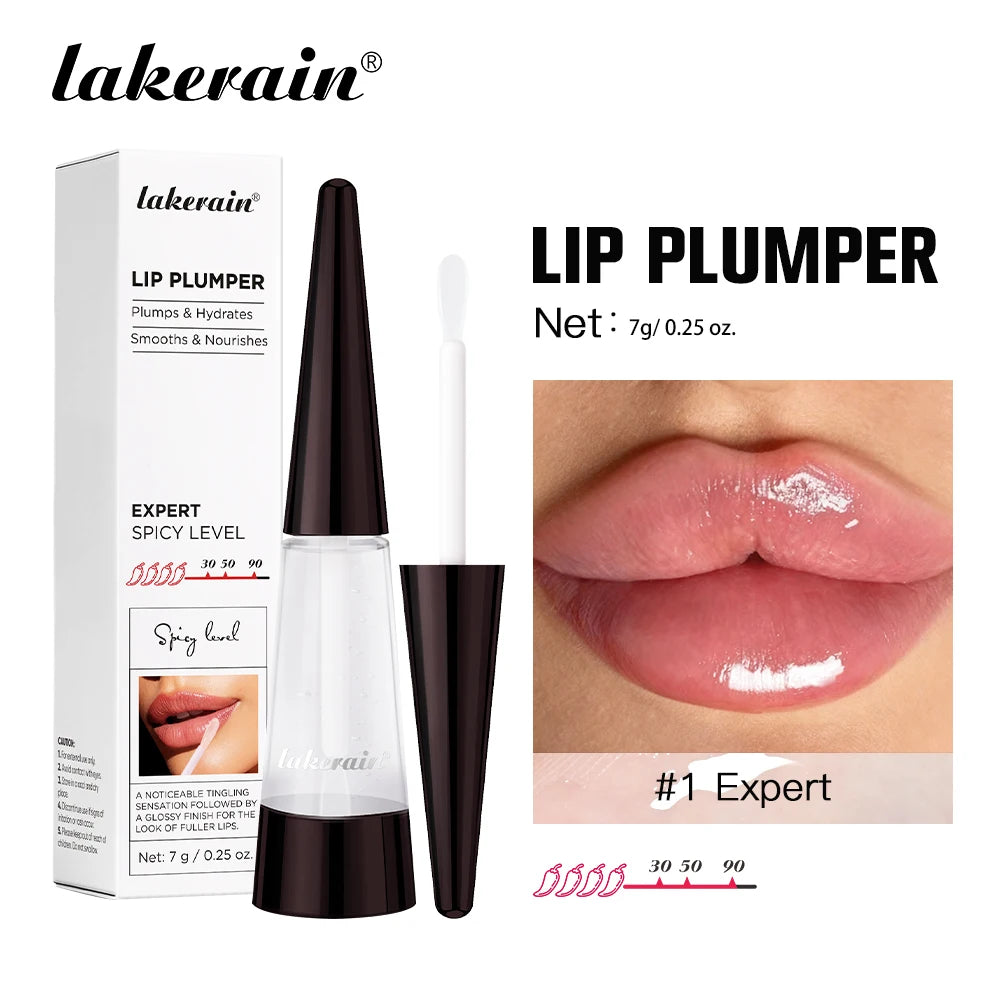 Lakerain Lip Plumper – Gloss Voluminizador de Labios con Hidratación Profunda