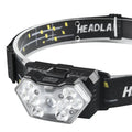 Linterna Frontal Recargable LED.
