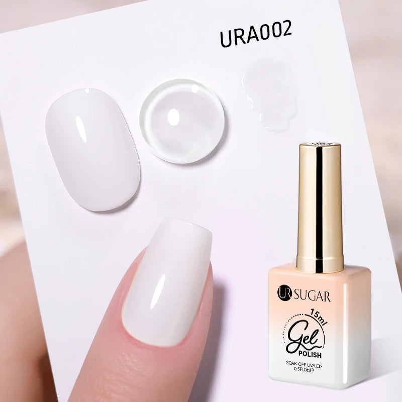 Esmalte Gel Semipermanente Jelly Nude — Set de Colores Nude