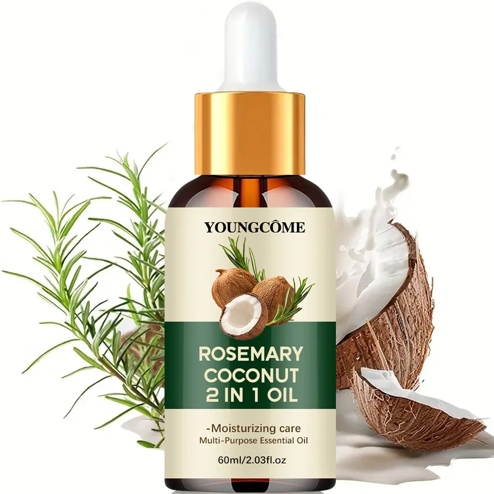 Aceite de Romero y Coco 2 en 1 para Cabello