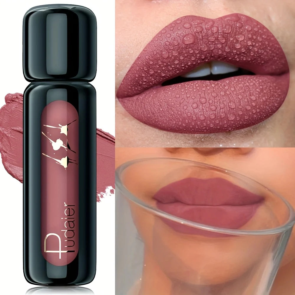 Labial Líquido Mate Velvet – Larga Duración, Alta Pigmentación