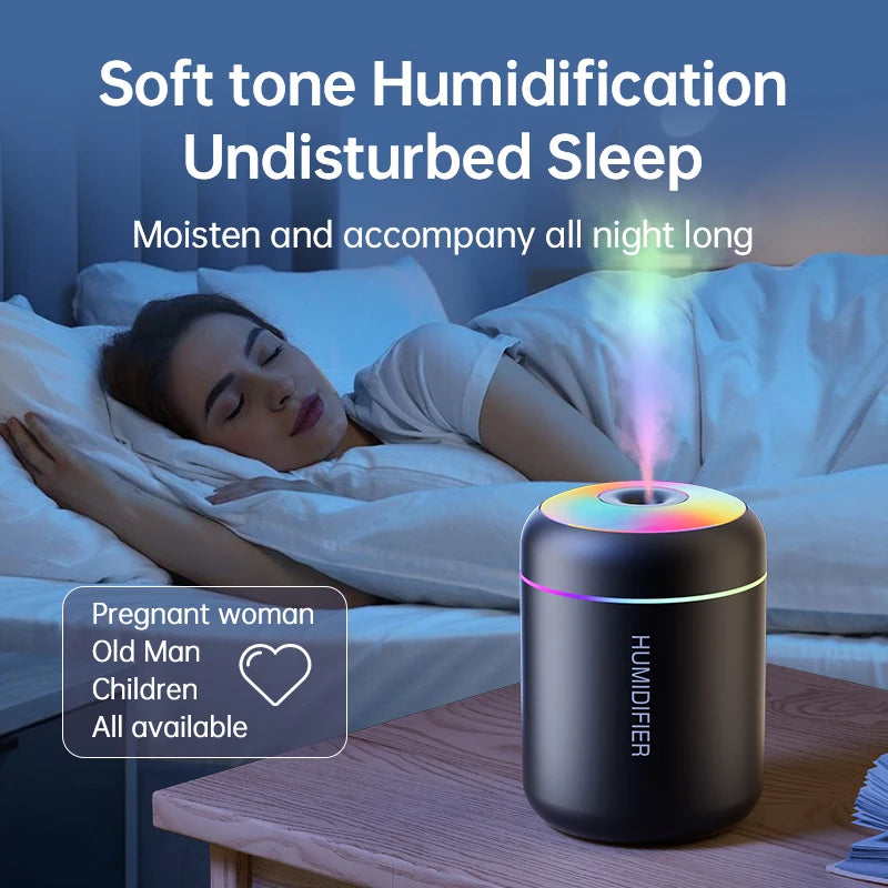 180ML Mini Humidificador RGB New Humidifier
