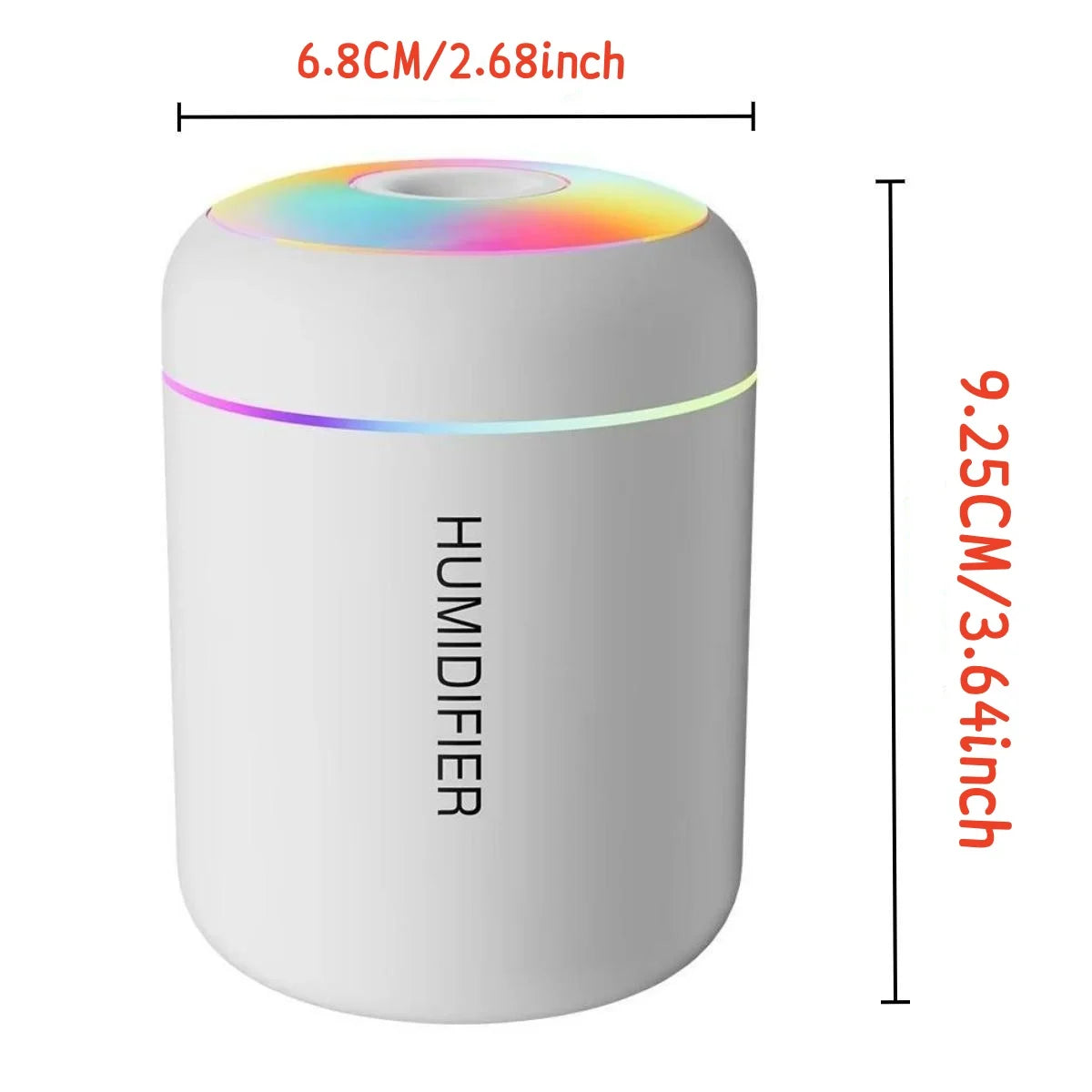 180ML Mini Humidificador RGB New Humidifier