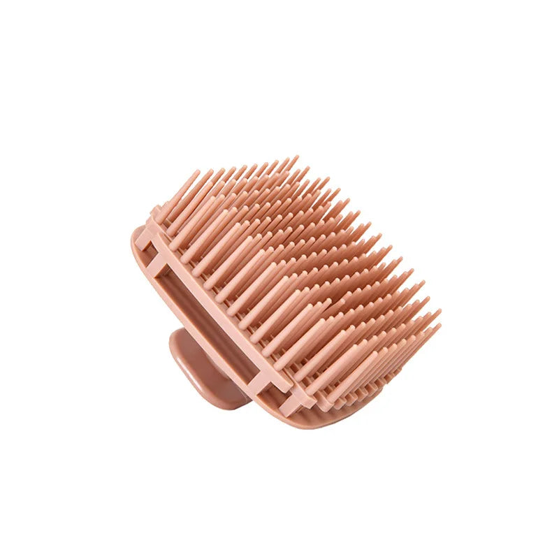 Cepillo Cuadrado de Silicona para Shampoo – Masaje de Cuero Cabelludo