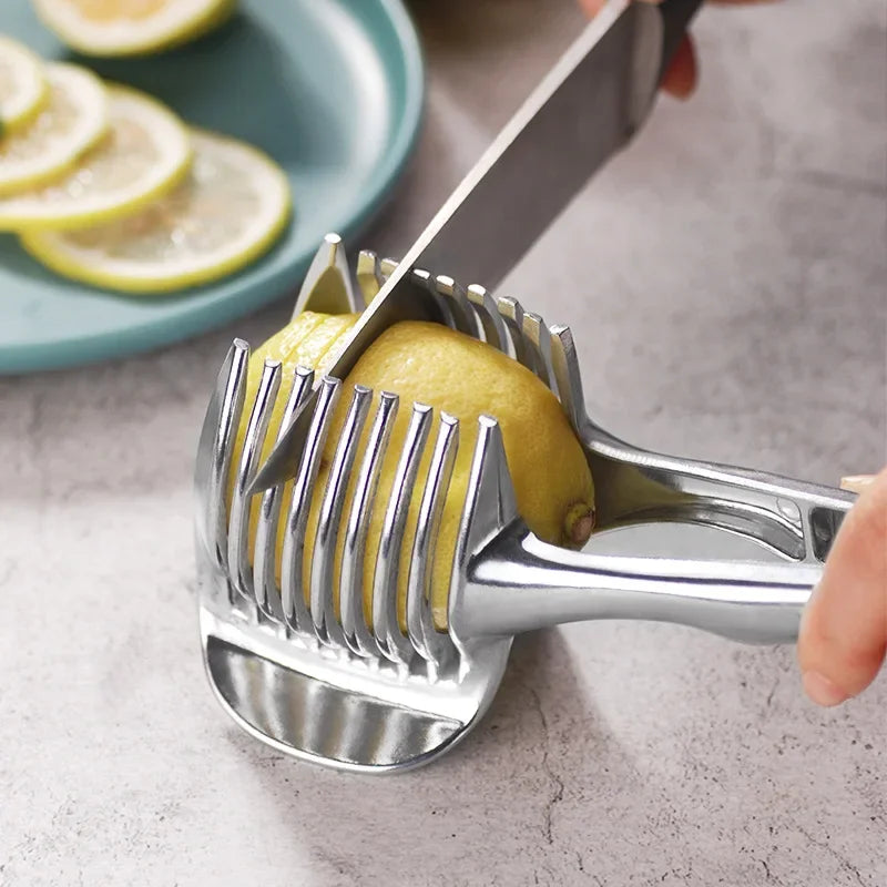 Cortador Multiusos de Acero Inoxidable para Frutas y Verduras