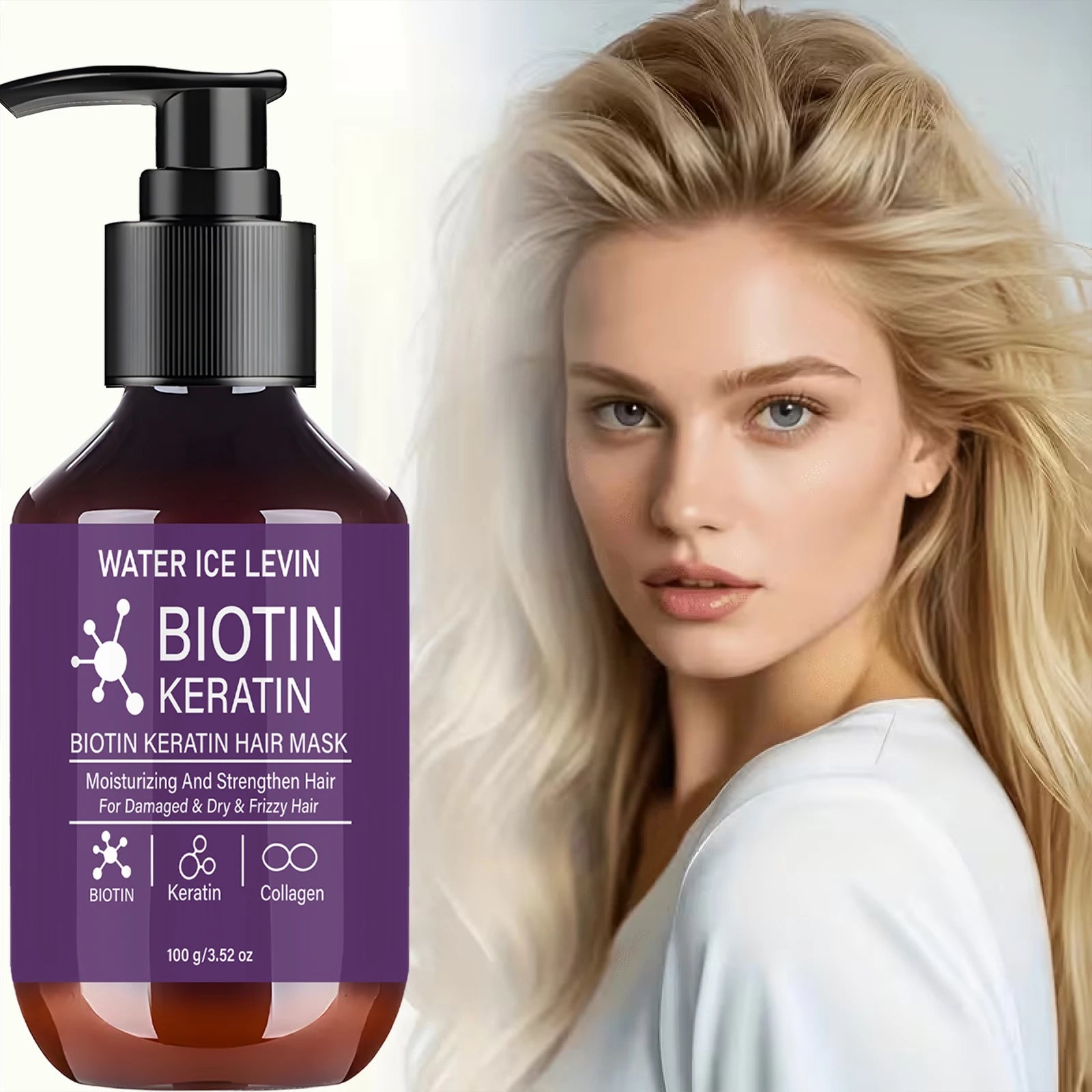 Mascarilla Capilar Biotina y Keratina con Colágeno