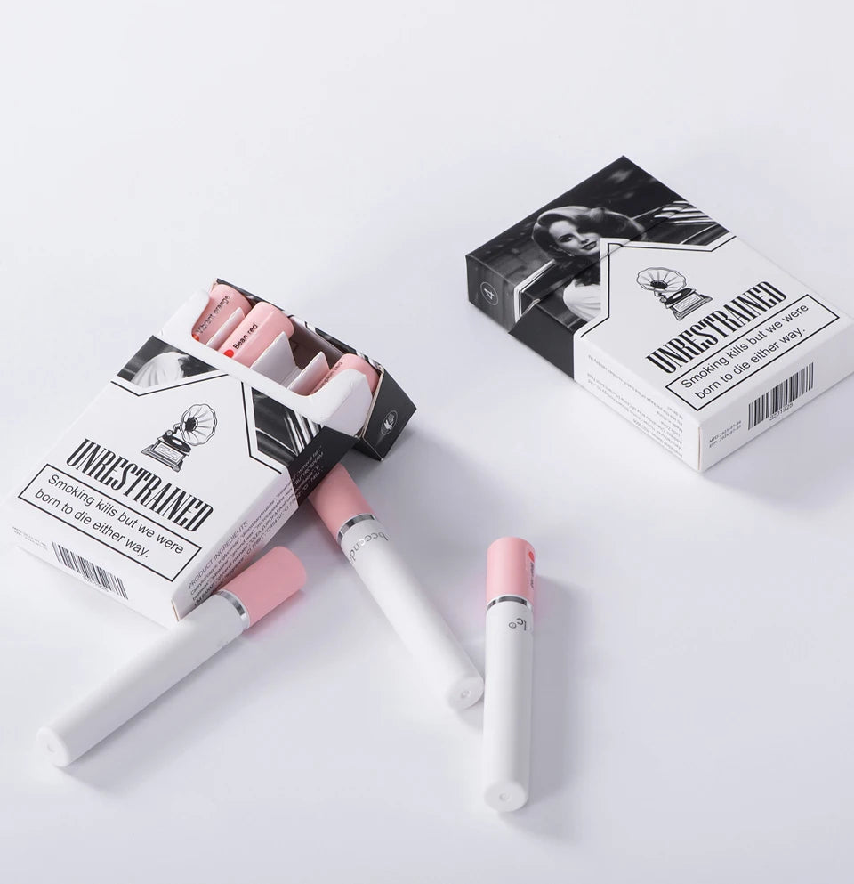 Set de 4 Labiales Mate Larga Duración – Resistente al Agua