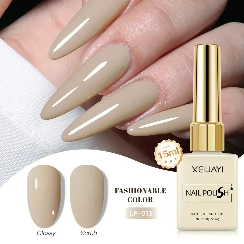 Esmalte Gel Semipermanente Multicolor – Efecto Hielo/Transparente.