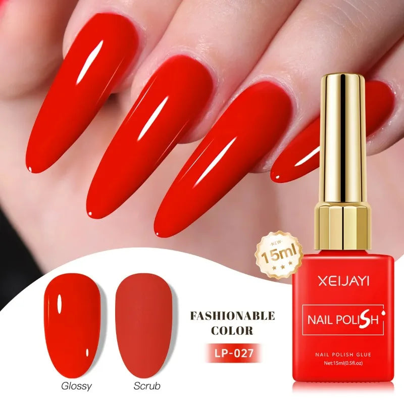 Esmalte Gel Semipermanente Multicolor – Efecto Hielo/Transparente.