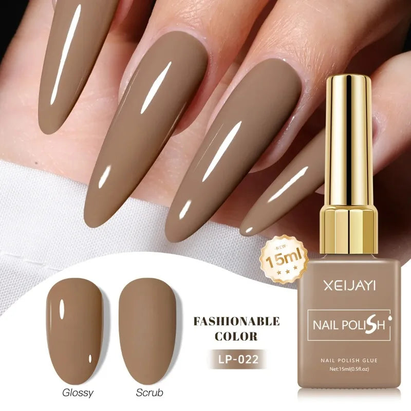 Esmalte Gel Semipermanente Multicolor – Efecto Hielo/Transparente.
