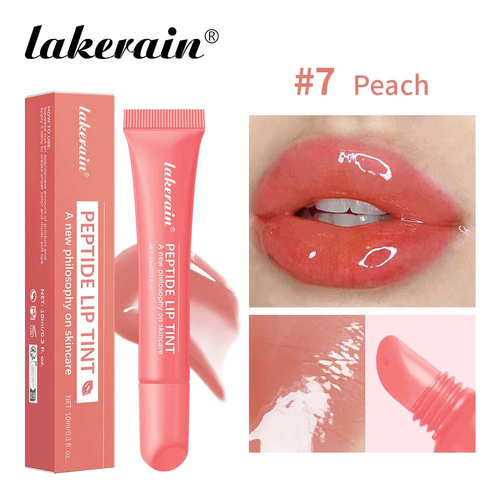 Lip Gloss Efecto Espejo Hidratante – Brillo Labial con Colágeno.